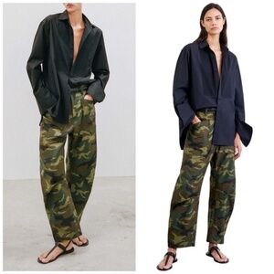 NILI LOTAN CAMOFLAUGE SHON PANT - SZ 4